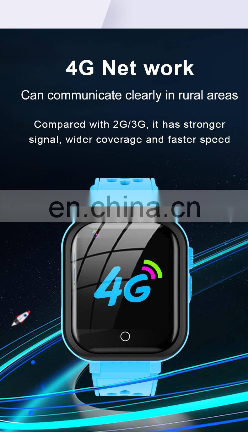 Outdoors gps tracking device smartwatch long life battery sim sos touch camera child mobile watch phone