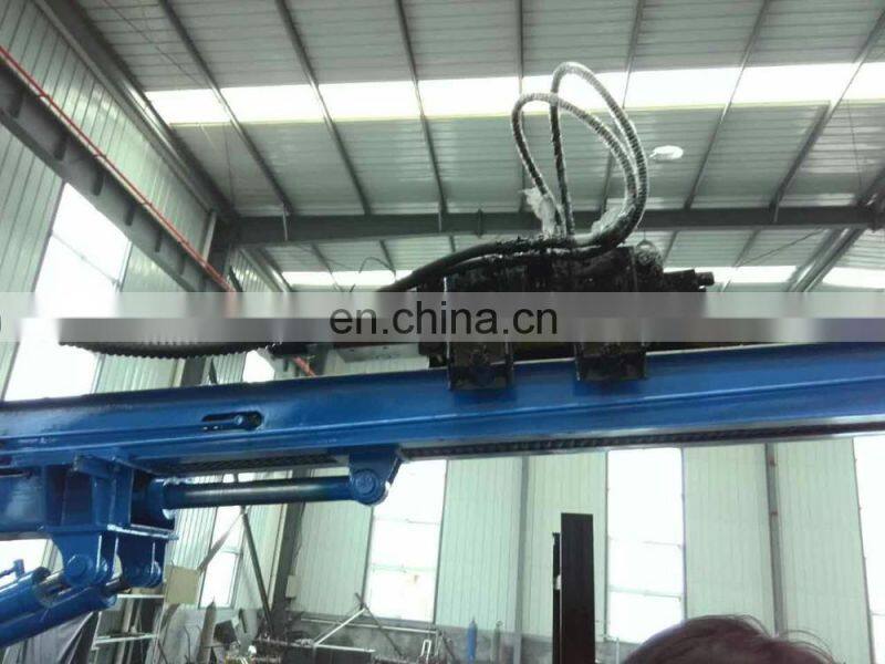 High quality solar steel press pile drilling machine sales promotion