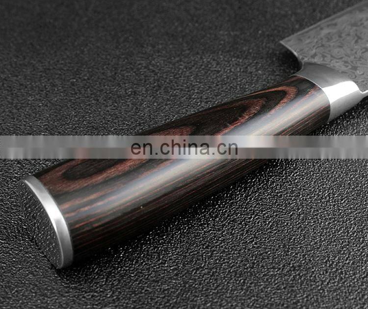 7 inch Damascus knife of the chef knives auspicious clouds pattern japanese knife