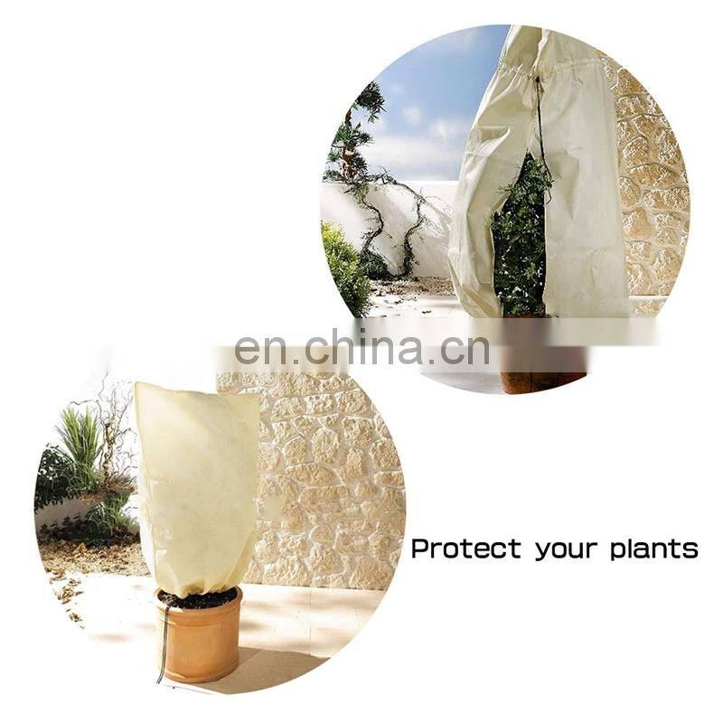 Plant Cover Winter Warm Cover Tree Shrub Plant Protecting Bag Frost Protection for Yard Garden Plants Small Tree
