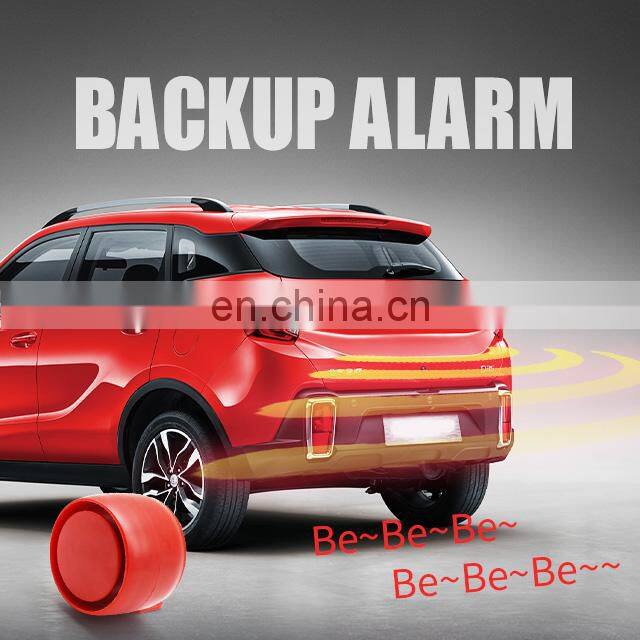 Promata car back up alarm siren car security alarm provide different warning sound/night silent choices