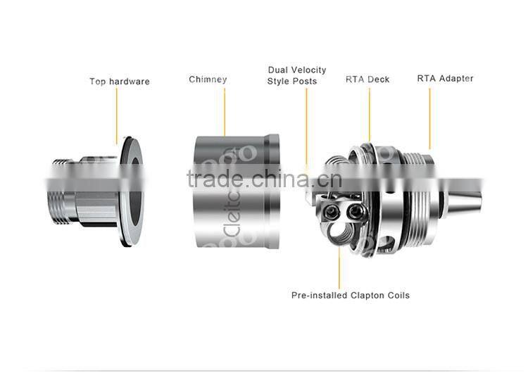 Wholesale Price Cleito RTA System with Dual coil, Cleito RTA in stock