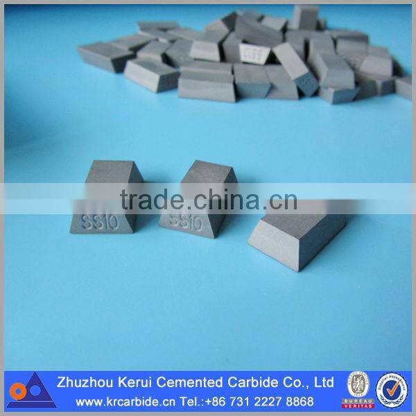 OEM Stone cutting tungsten carbide cutter insert blank direct from Zhuzhou factory