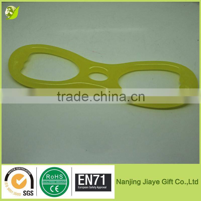 Resuable rubber yoga stretch strap elastic rope