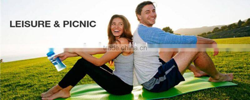 anti-slip moisture NBR fitness yoga mat with carry strap for gymnastic fitness