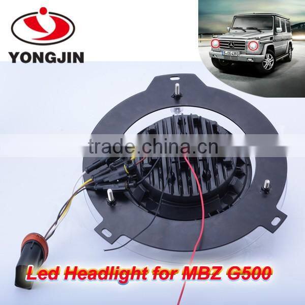 High / low beam 90w 75w 11 inch led headlight for MBZ G500