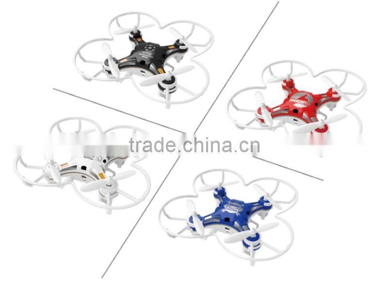 FQ777 MINI POCKET DRONE 4CH 6AXIS GYRO RC QUADCOPTER WITH LED LIGHTING RTF CF MODE