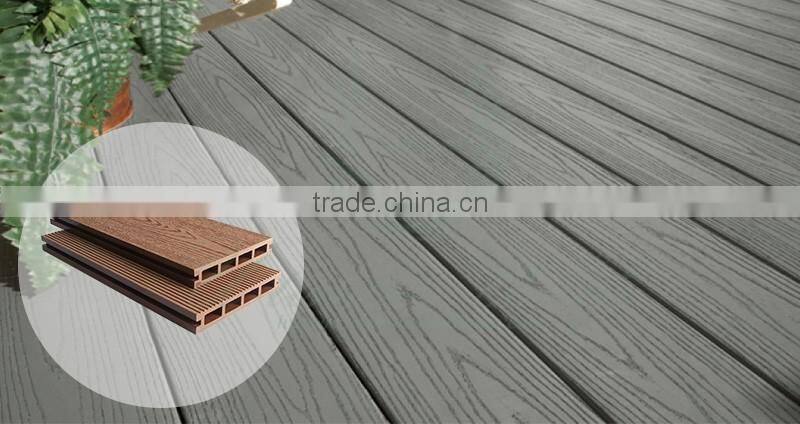 Perfect in details wood plastic composite WPC flooring