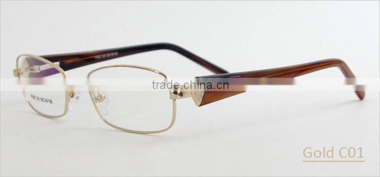 Full-rim metal gentleman classic optical glasses frames korea