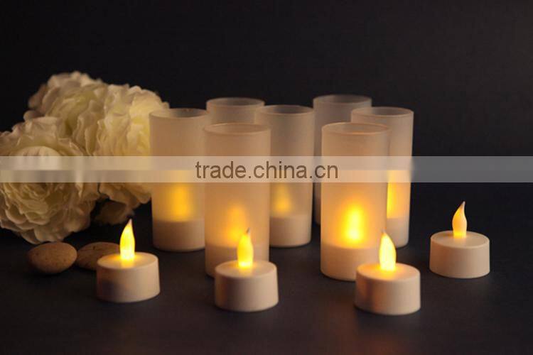 Remote control multi-colored tealight in holders