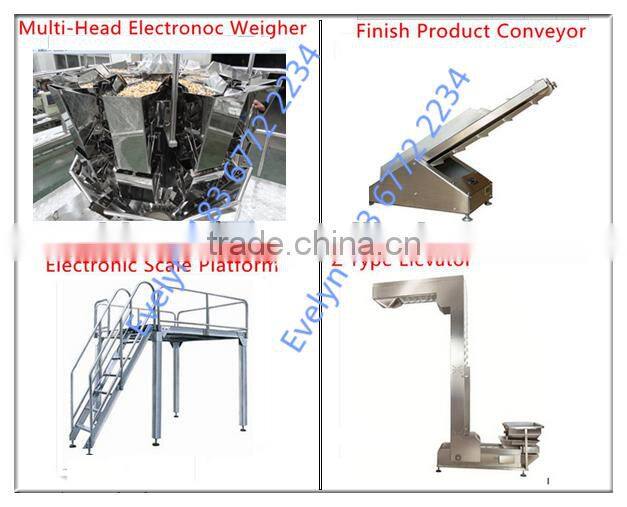JOIE JEV-420G Atuotmatic popcorn packing machine combine 10 heads dimple scale