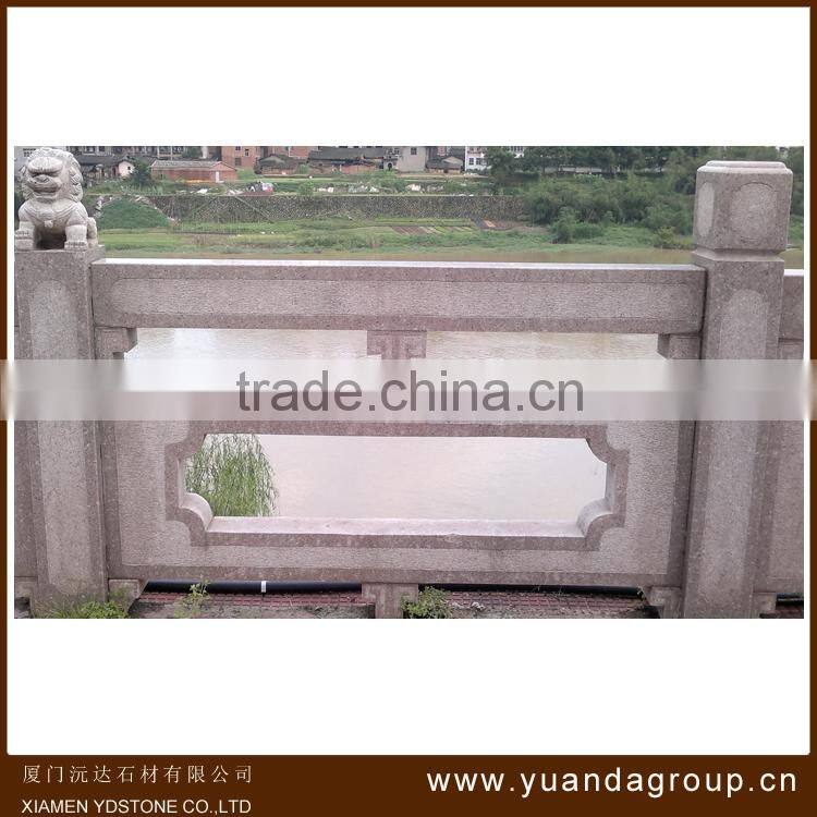 Top level hot selling decor white marble balusters handrail