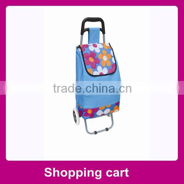 Folding wholesale market shopping trolley for elderly