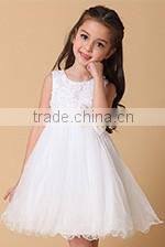 2016 New Fashion Girls One Piece Western Birthday Party Wear Dress Designer