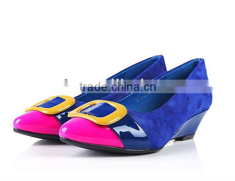 China Guangdong wholesale price wedge women shoes