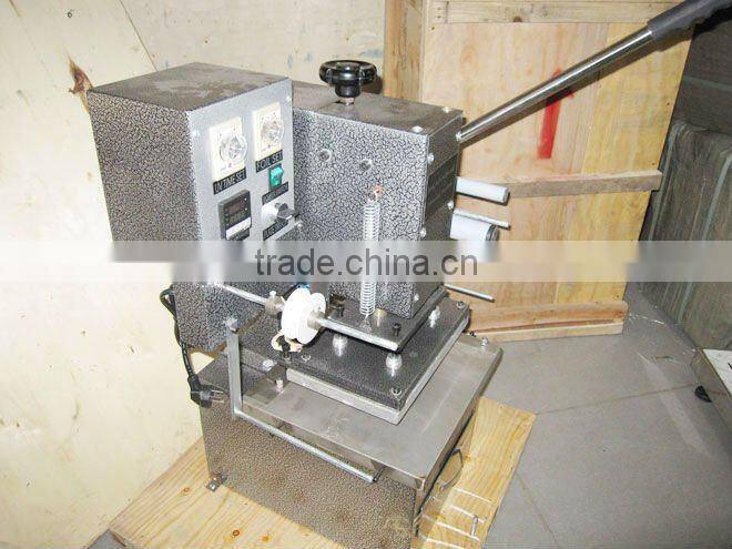 Hot stamping and embossing machine