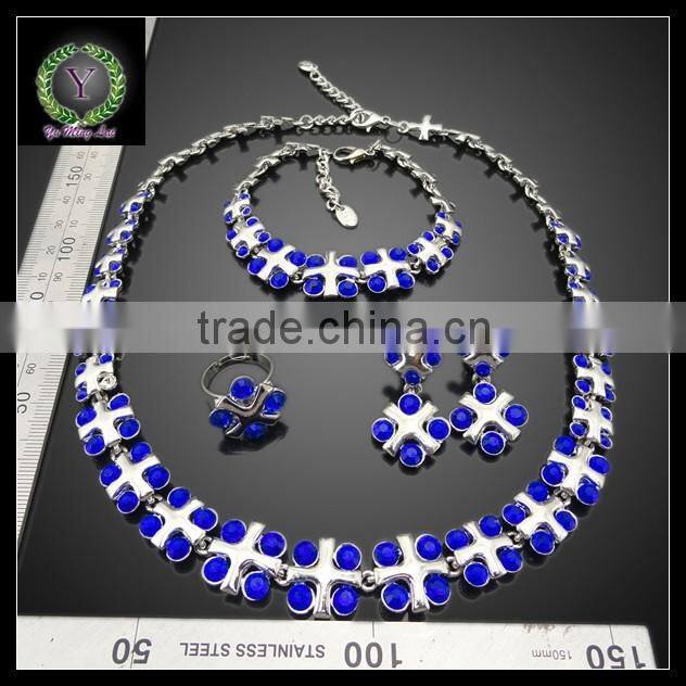 New Arrival 4pcs/set gold plated Jewelry set for woman in zinc alloy jewelry set BHK654
