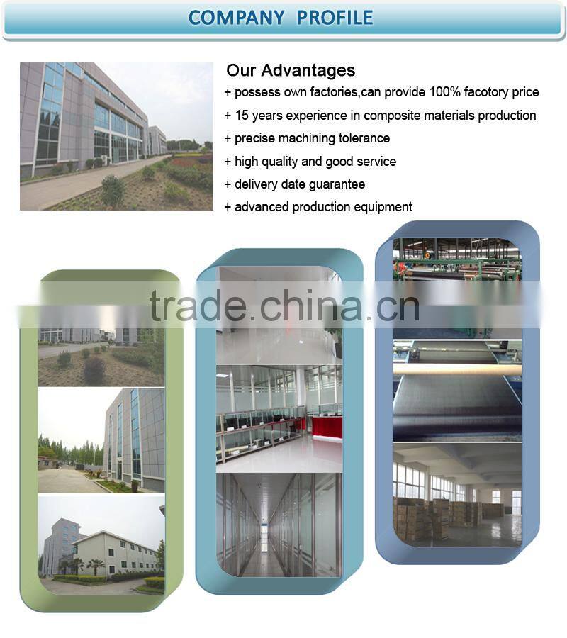 2016 newest carbon fiberglass mixed fiber fabric customized style