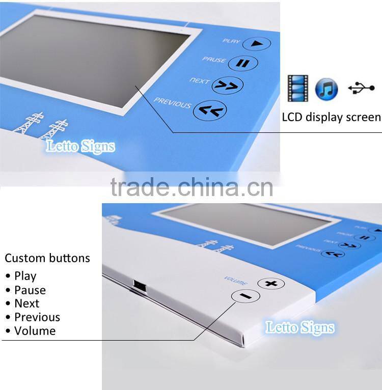 Custom business Video Brochure Presentation Card