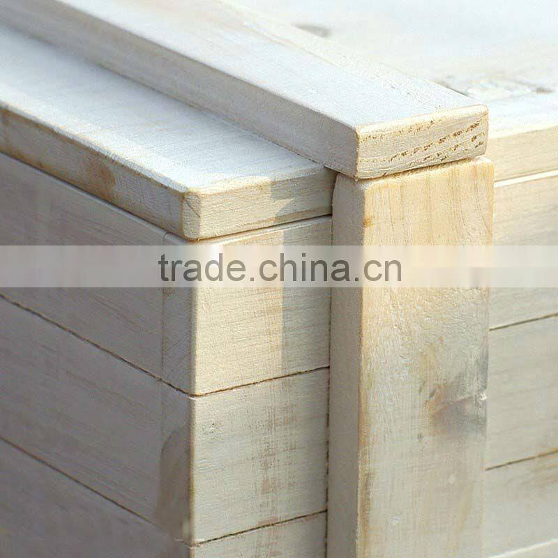 multiple shabby chic wooden storage box with covver