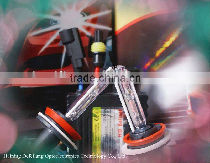 2013 real factory for newest & highest quality H11 HID xenon bulbs 35W 55W