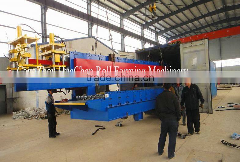 High Efficient Ridge Cap Roll Forming Machine NEW MADE IN CHINA