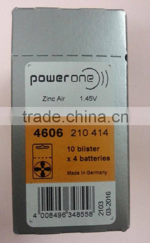 programmable Hearing aid battery hottest selling power one made in germany