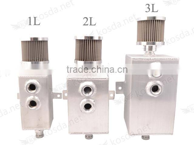 10 AN 2L baffled design Oil catch Can tank