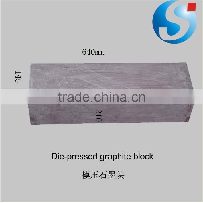 China manufacturer high strength graphite round high purity graphite blocks