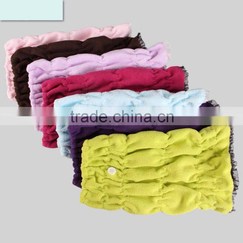 customized Multi-functional Cylindrical elastic dry hair cap