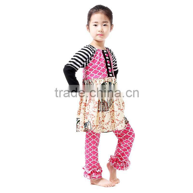2016 YiWu Kaiya Cotton&Polyester Wholesale Fashion Clothing Breathable Baby Clothing Sets