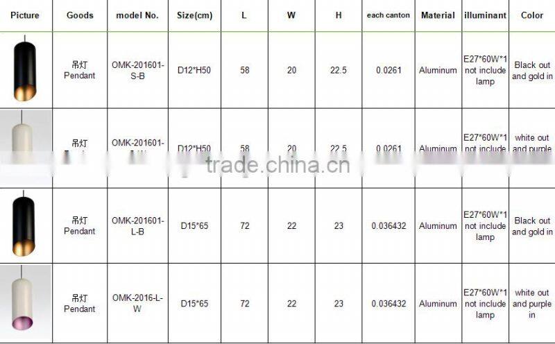 Guzhen decorative dining pendant lighting