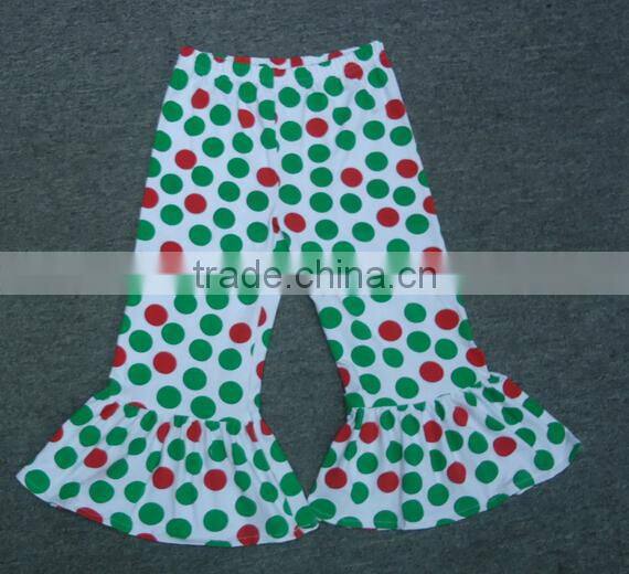 Children polka dot printed black white dots tee for baby girls polka dot blouses pant set