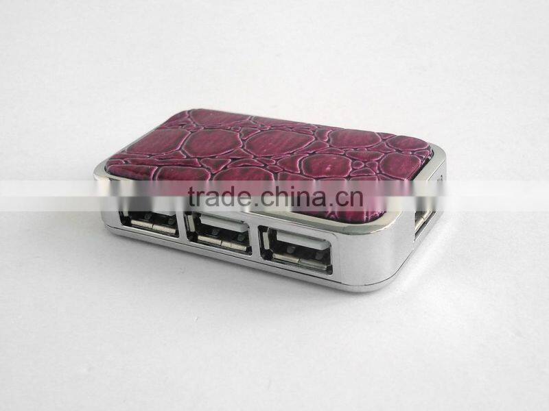 Wholesale 4 port usb hub with external power supply/usb 1.1/2.0 hub