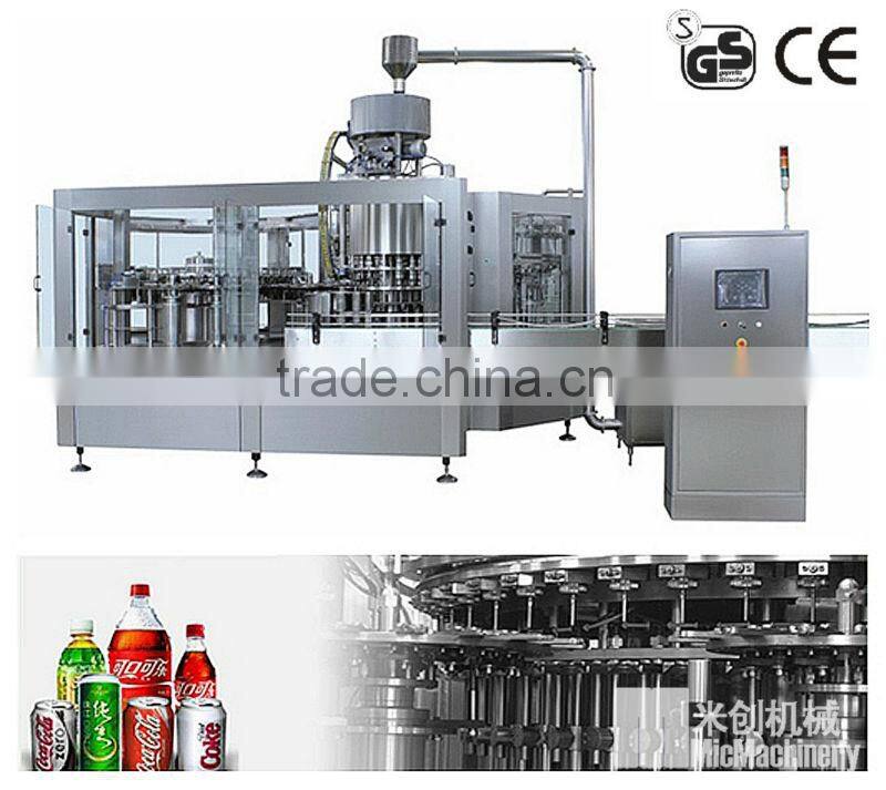 Mic 50-50-12D Automatic small carbonated drink filling machine