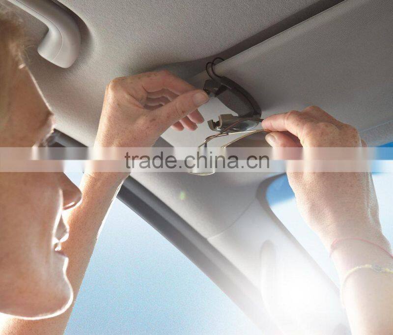 manufactory car Sunglasses/Glasses/Ticket/Card Holder Clip - Fits to Sun Visor auto glasses clip