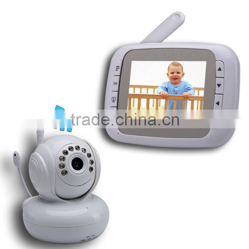 3.5 Camera Digital Night Vision Pan Tilt PTZ Zoom Video Wireless Baby Monitor