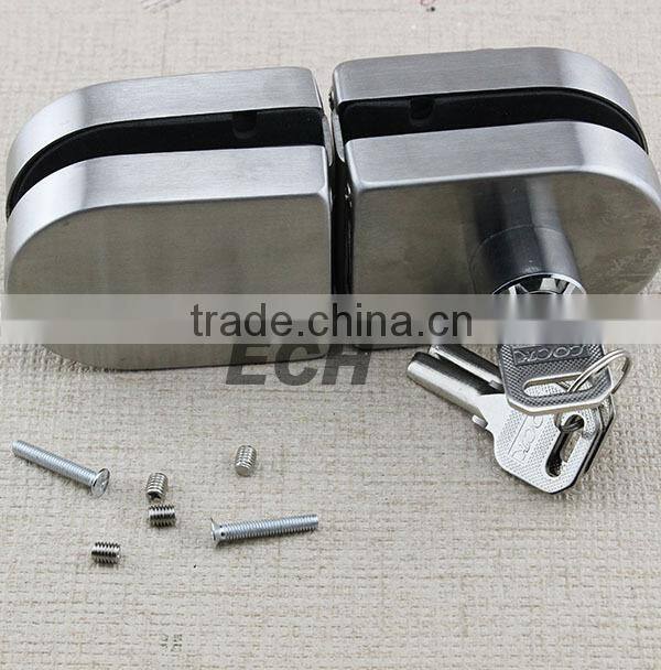 cabient stainless steel keyed sliding glass door lock