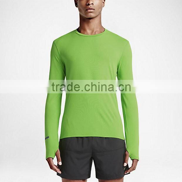 Sports fitness High Quality Men Training Workout shirts/Jogging shirt