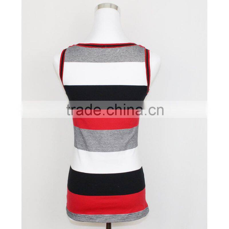 OEM Tank Top Manufacturer Women Tank Top Customized Printed Tank Top