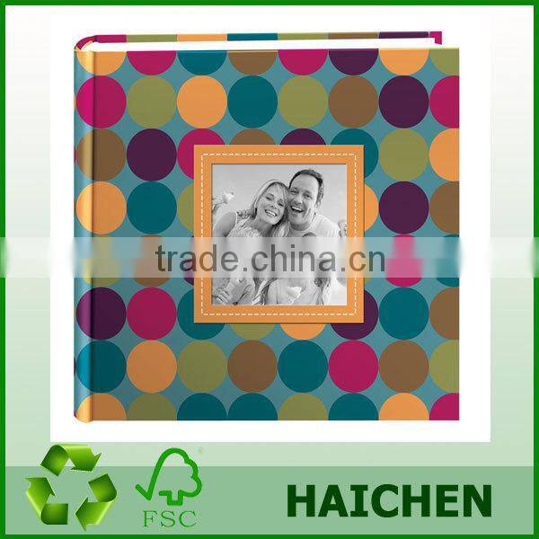 Sewn Faux Suede Cover Photo Album