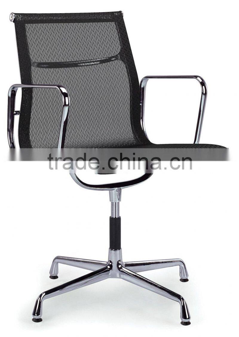 Low Back Office Mesh Chair without Wheels DU-366UT-MB