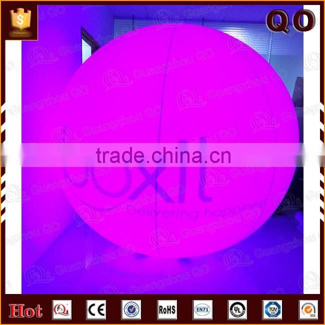 Cheap inflatable advertising balloons large balloon light with led