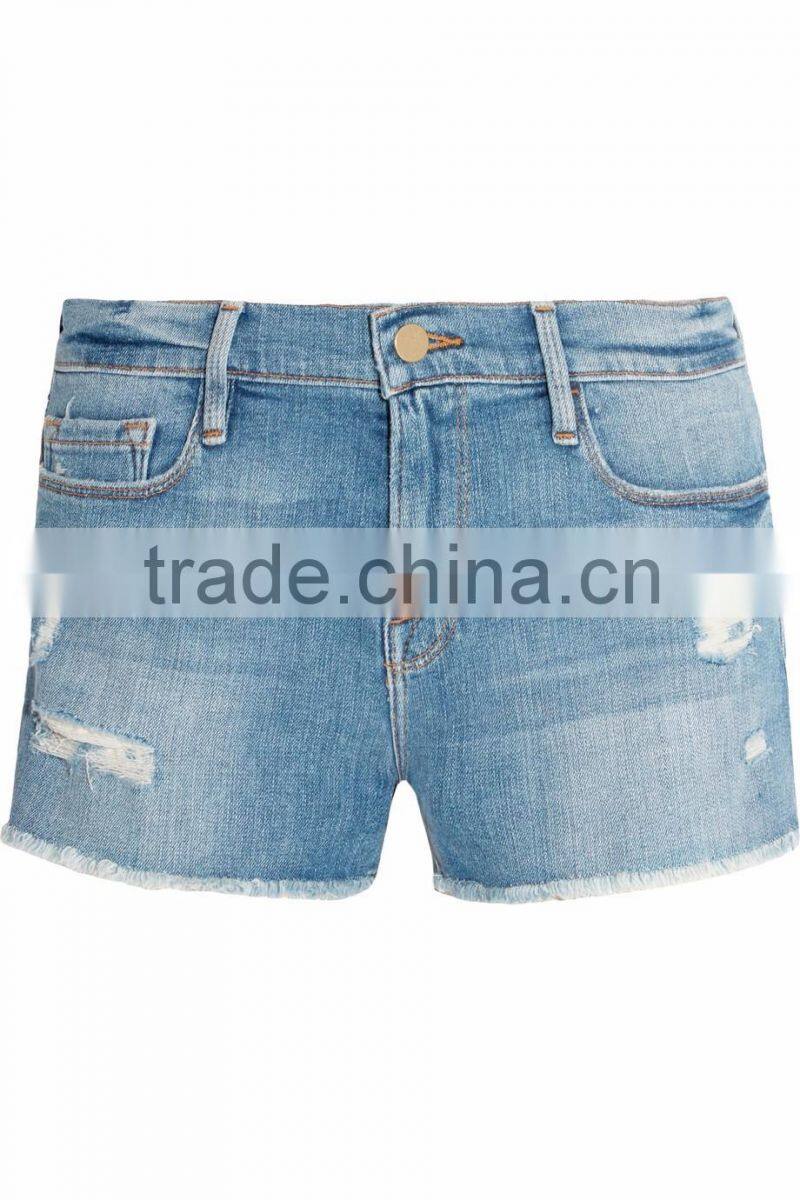 Girl's Custom Sexy Panties Black Hot Short Pants High Waisted Stretch Shorts For Women