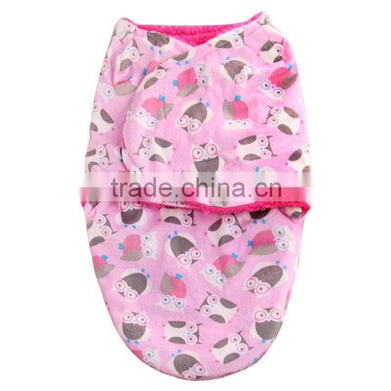 alibaba Infant baby swaddle with hood outdoor fashion easy baby blanket