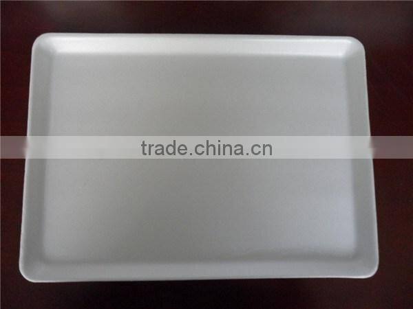 Styrofoam disposable fresh food packaging trays