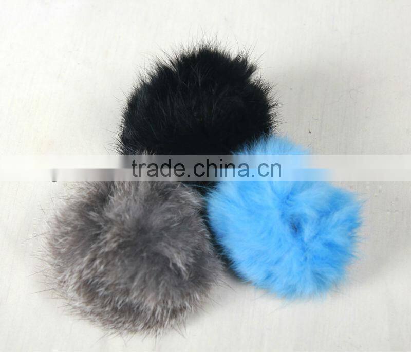 2013 Hot rabbit fur ball cat toy