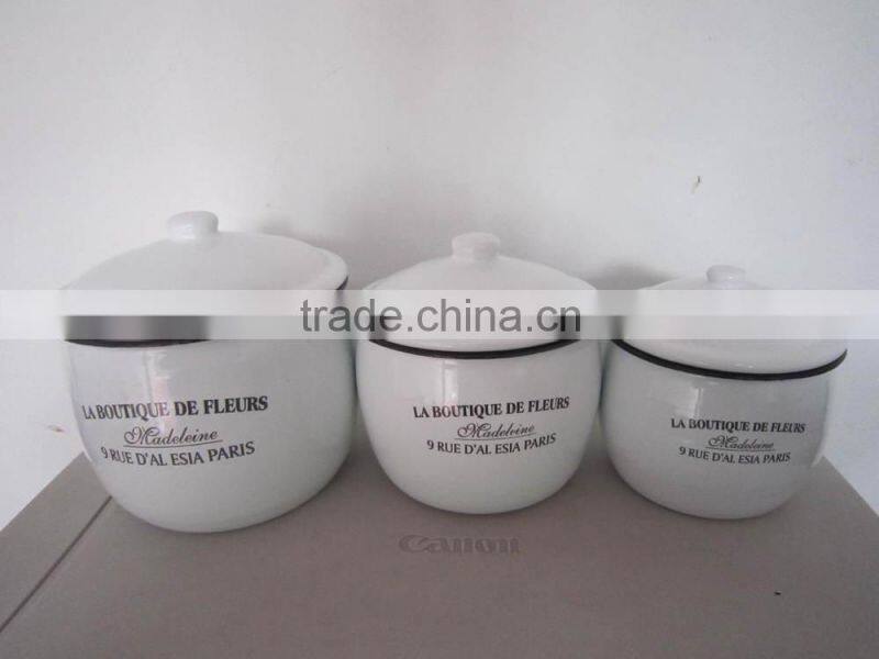 bread box and canister set