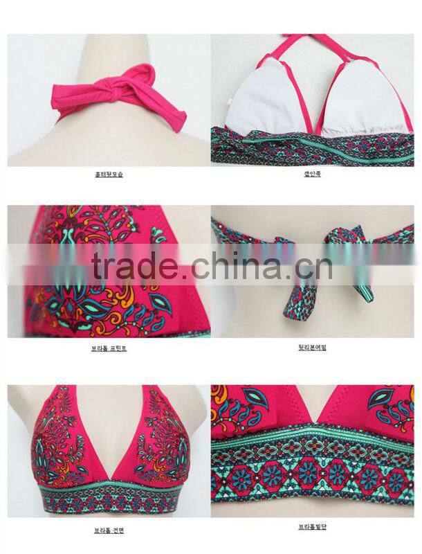 2014 New Fashion Korean Ladies Sexy Swimwear Bikini Summer Beach wear