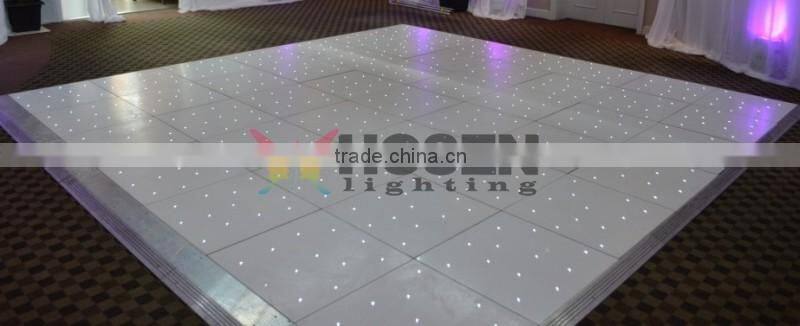 2015 New design LED Starlit Dance floor light, Interactive led dance floor,Waterproof Portable Led Dance Floors